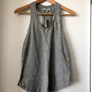 American Eagle Grey Tank Top Size XS